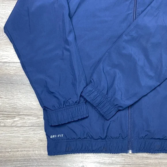 Nike Dry Fit Jacket Navy Blue Large - Picture 12 of 15